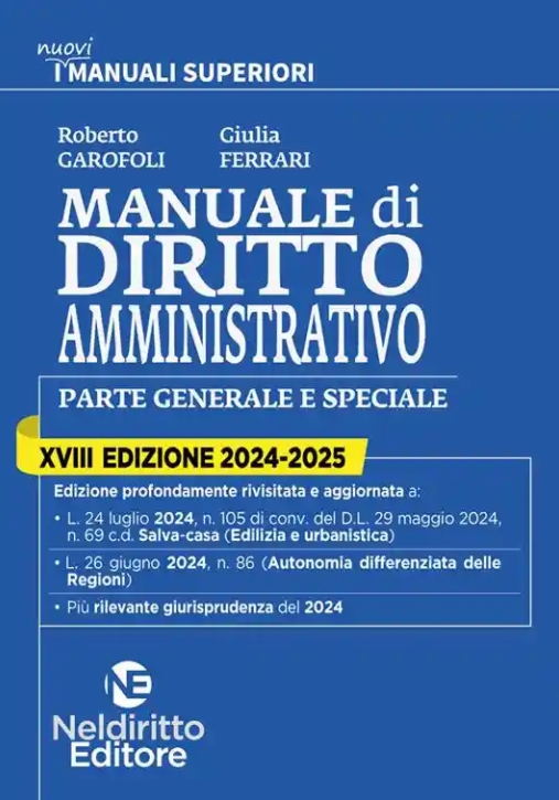 Immagine 0 di Manuale Superiore Dir.amm.vo 2024