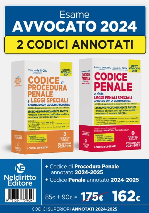 Immagine 0 di Kit 2v - Codici Sostanziali - Penale + Procedura Penale