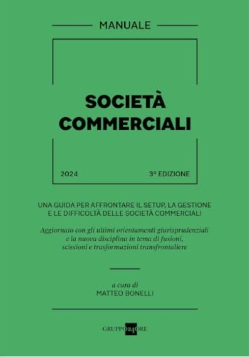 Immagine 0 di Societ? Commerciali 2023 Manuale 3ed