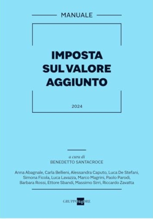 Immagine 0 di Manuale Iva 2024