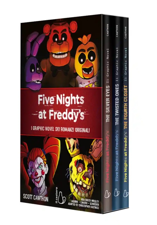 Immagine 0 di Five Nights At Freddy?s Cofanetto. La Trilogia Completa In Graphic Novel