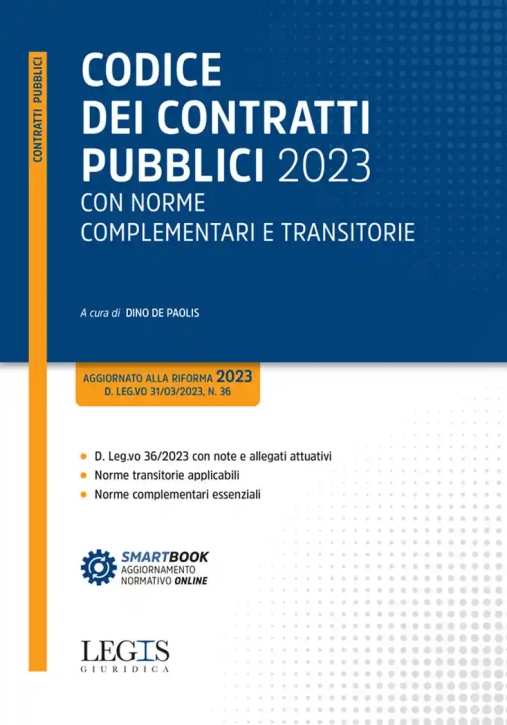 Immagine 0 di Codice Dei Contratti Pubblici 2023