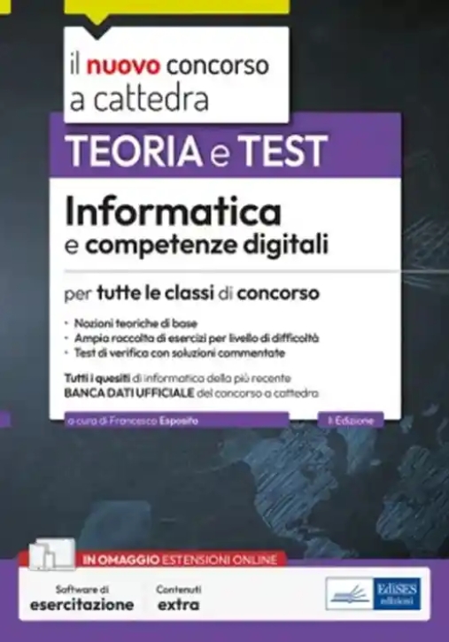 Immagine 0 di Informatica E Competenze Digitali - Teoria + Test