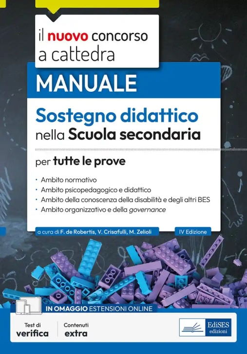 Immagine 0 di Sostegno Didattico Scuola Secondaria - Manuale Di Preparazione