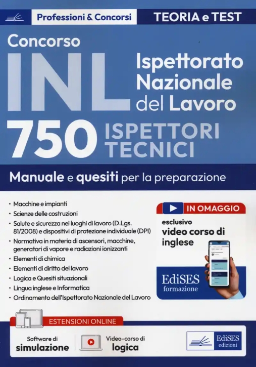 Immagine 0 di Inl - 750 Ispettori Tecnici - Manuale