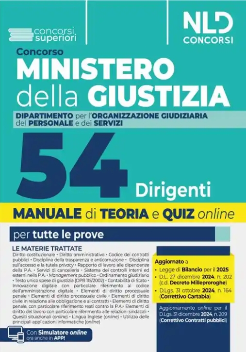 Immagine 0 di 54 Dirigenti Ministero Giustizia