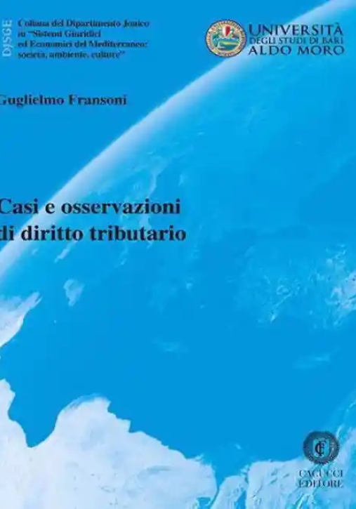 Immagine 0 di Casi E Osservazioni Diritto Tributario