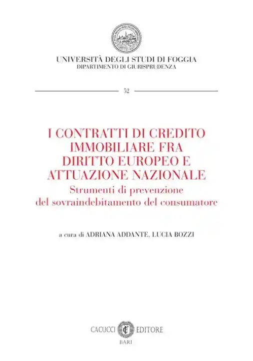 Immagine 0 di I Contratti Di Credito Immobiliare