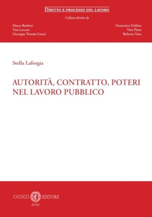 Immagine 0 di Autorita' Contratto Poteri Lav.pubblico