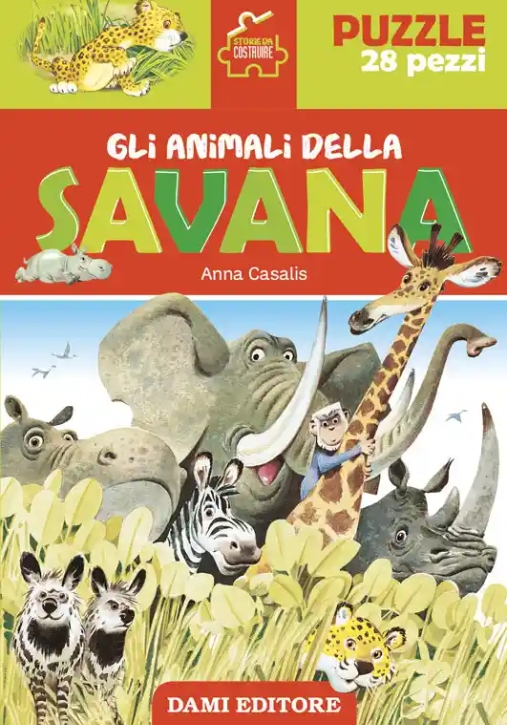 Immagine 0 di Gli Animali Della Savana - Puzzle