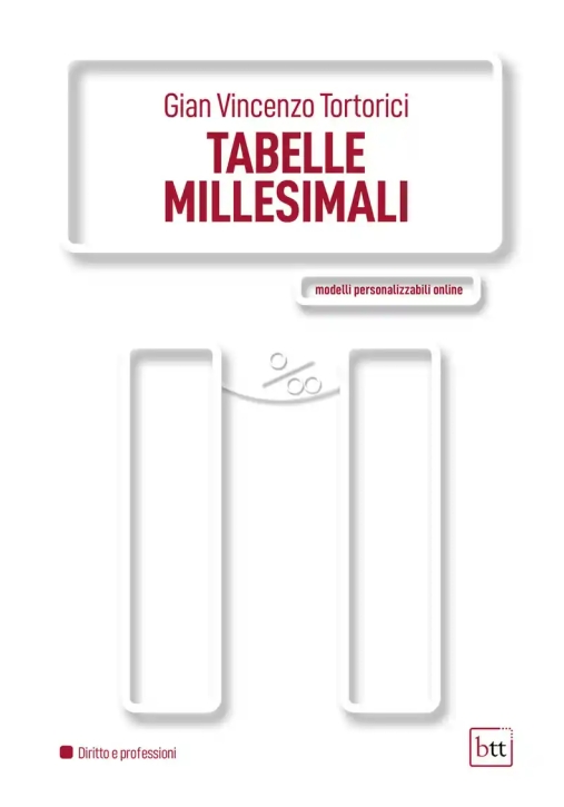 Immagine 0 di Tabelle Millesimali