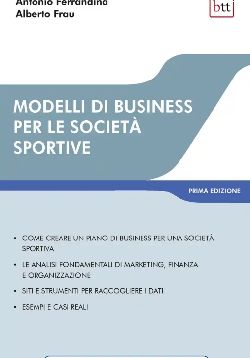 Immagine 0 di Modelli Business Societa' Sportive