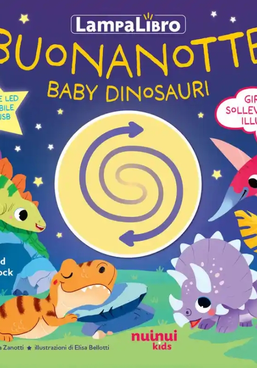 Immagine 0 di Buonanotte Baby Dinosauri. Lampalibro