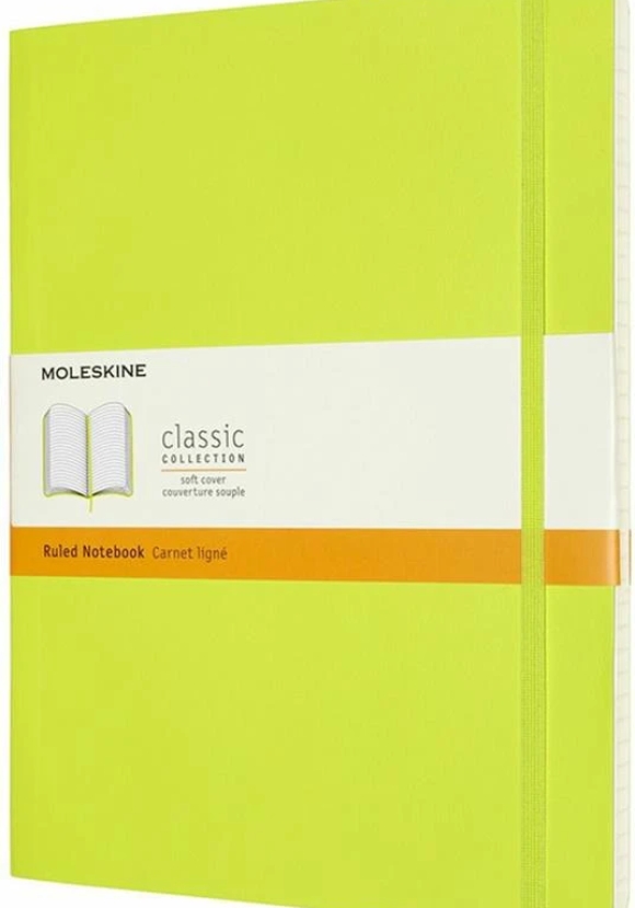 Notebook Xl Ruled Soft Lemon Green