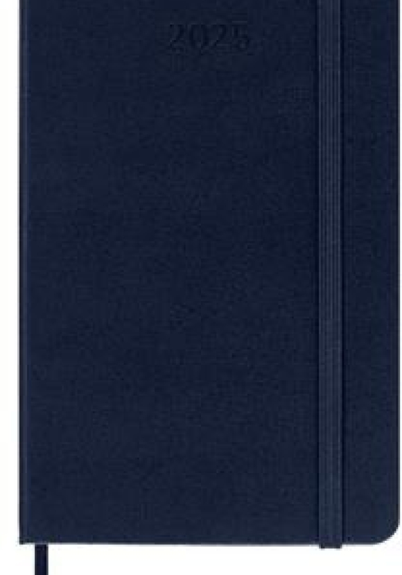 12m Weekly Notebook Pocket Sapphire Blue Hard