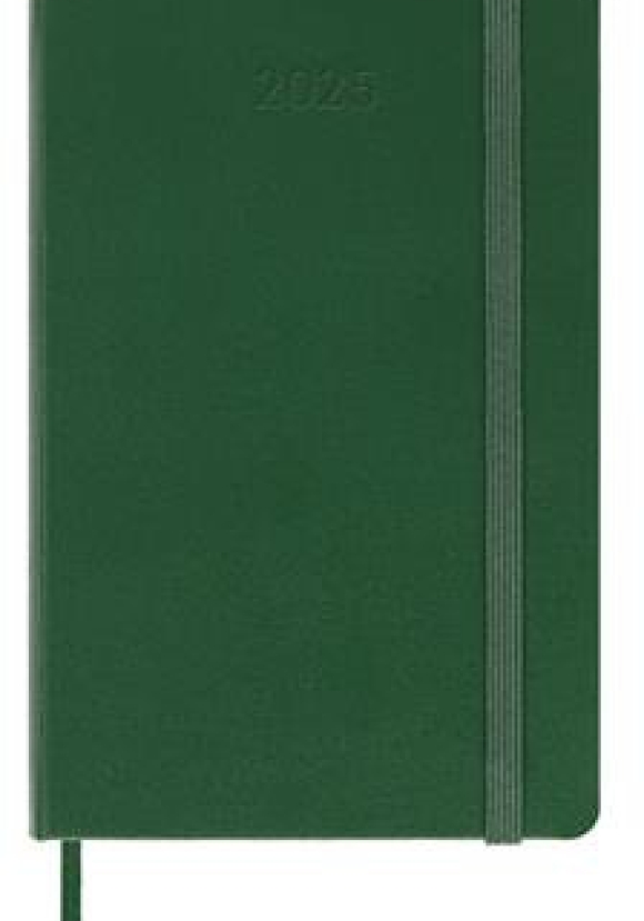 12m Weekly Notebook Pocket Myrtle Green Hard