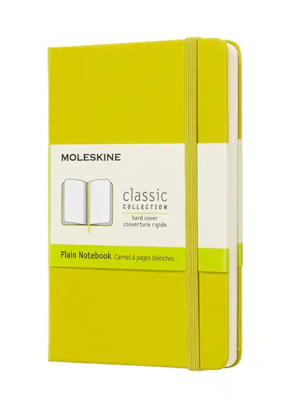 Moleskine Classic Notebook Pocket Plain Hard Cover Dandelion Yellow