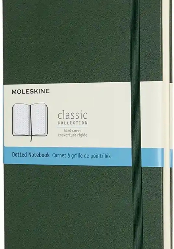 Notebook Large Dot Myrtlimited Edition Green Hard