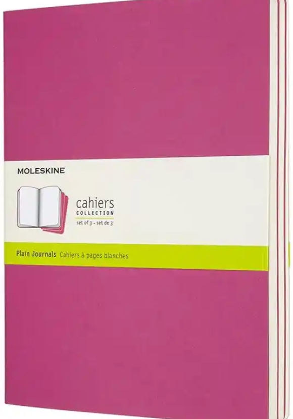 Cahier Jnls Xl Pla Kinetic Pink