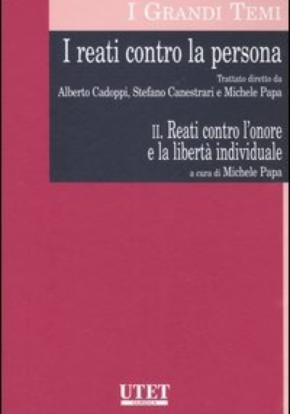 Reati Contro La Persona (i) -