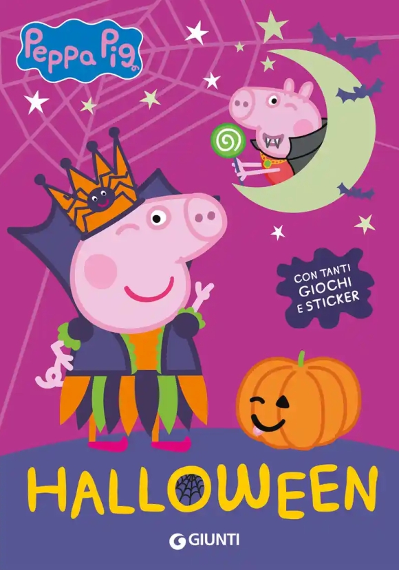 Peppa. Halloween Activity Con Stickers