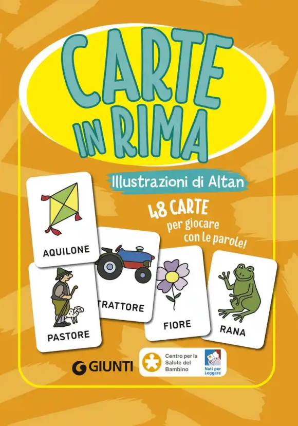 Carte In Rima. 48 Carte Per Giocare Con Le Parole. Ediz. A Colori. Con 48 Carte