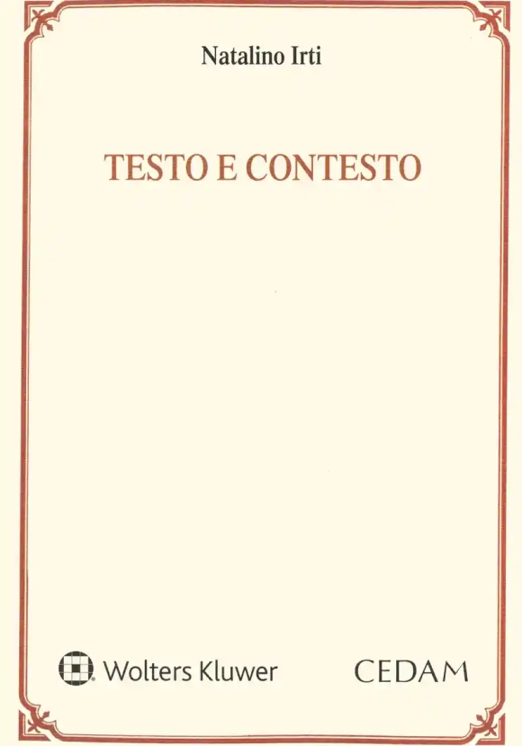 Irti Testo E Contesto -195267-