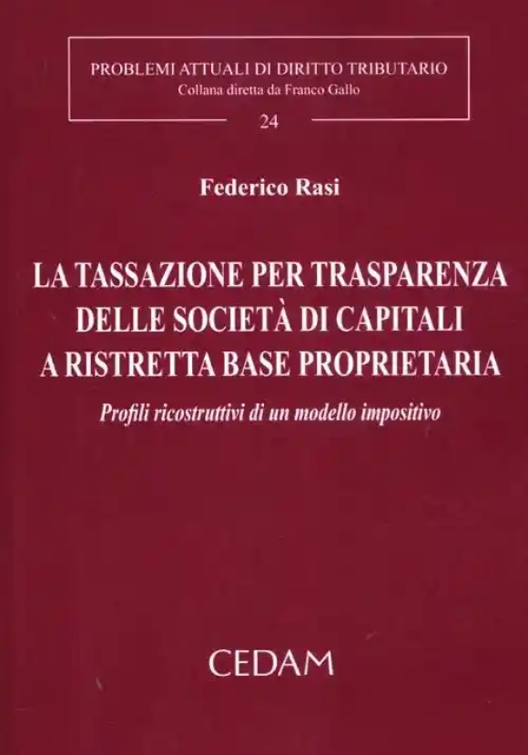 Tassazione Per Trasparenza Del