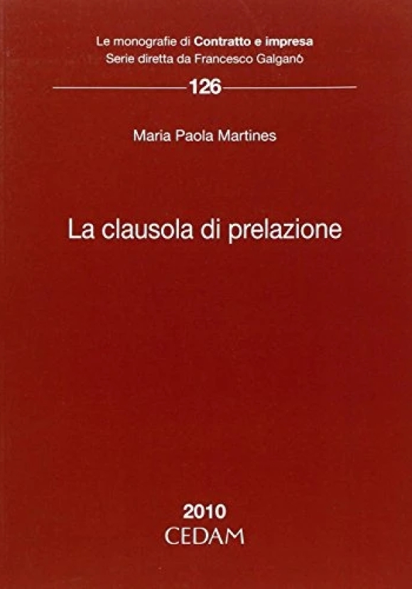 Clausola Di Prelazione