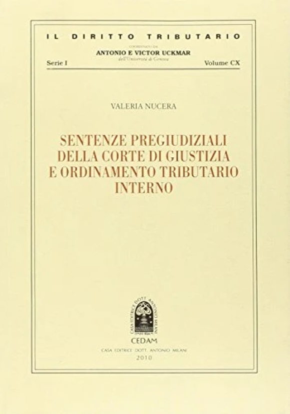 Sentenze Pregiudiziali - Nucer