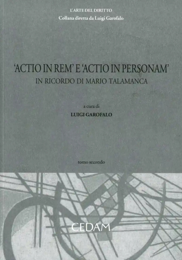 Actio In Rem Actio In Personam