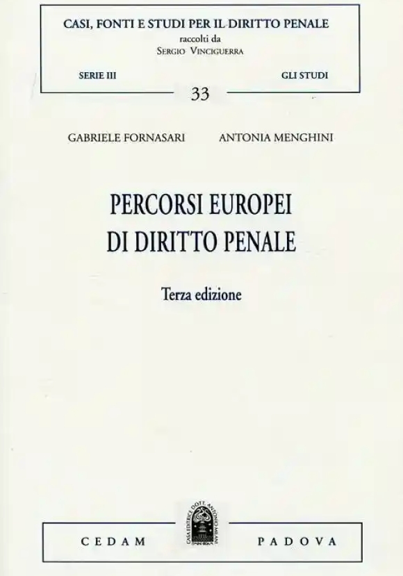 Percorsi Europei Di Diritto P.