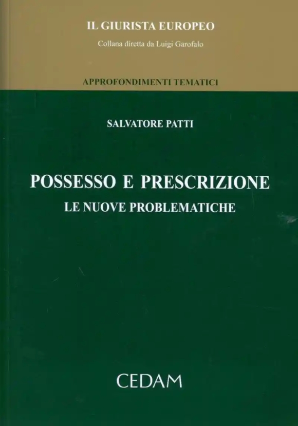 Possesso E Prescrizione