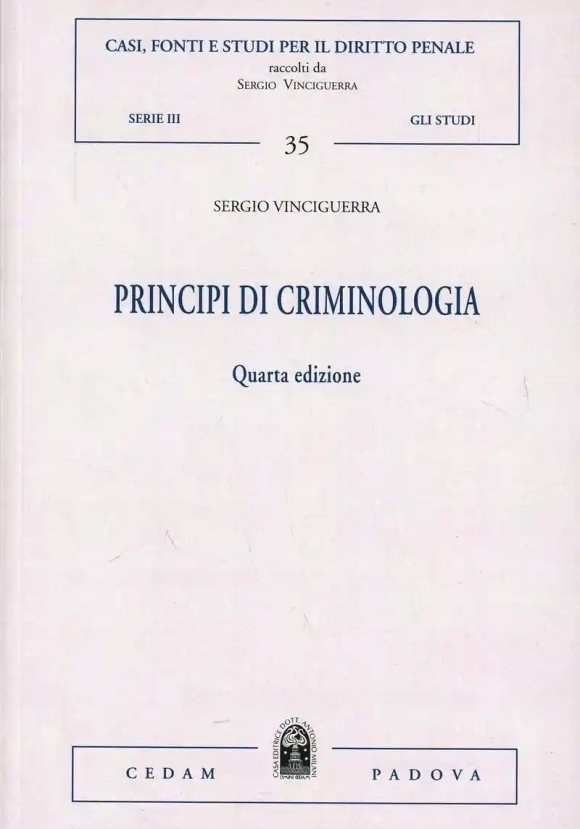 Principi Criminologia