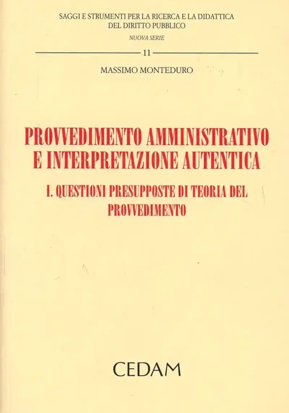 Provvedimento Amministrativo E