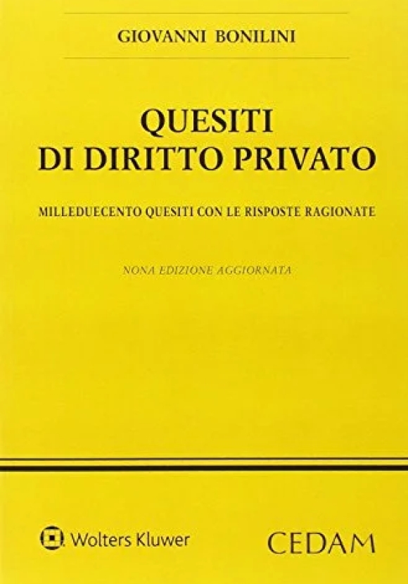 Quesiti Diritto Privato