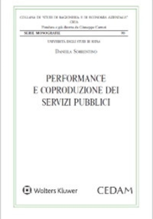 Performance E Coproduzione Serv.pubblici