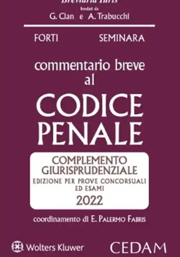 Commentario Breve Codice Penale 2022