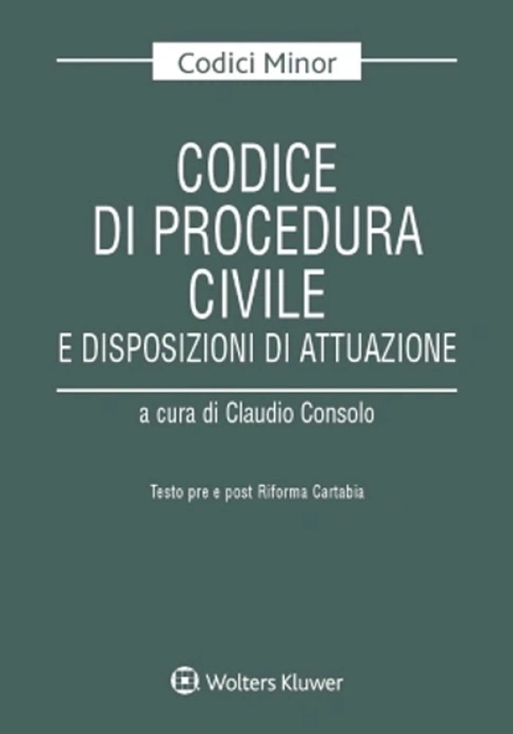 Codice Procedura Civile Disp.att.minor