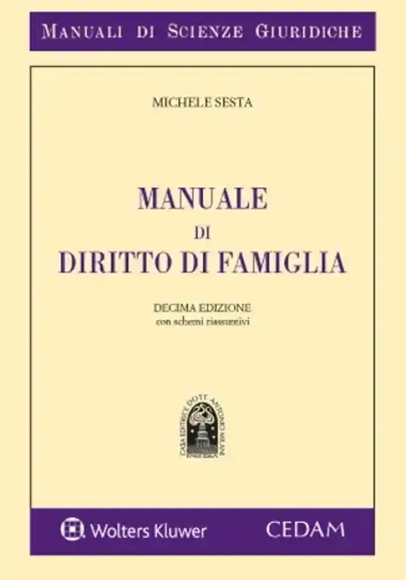 Manuale Diritto Di Famiglia 10ed.