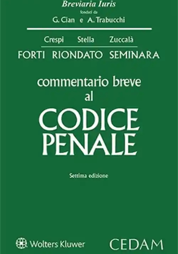 Commentario Breve Codice Penale 2024 7ed