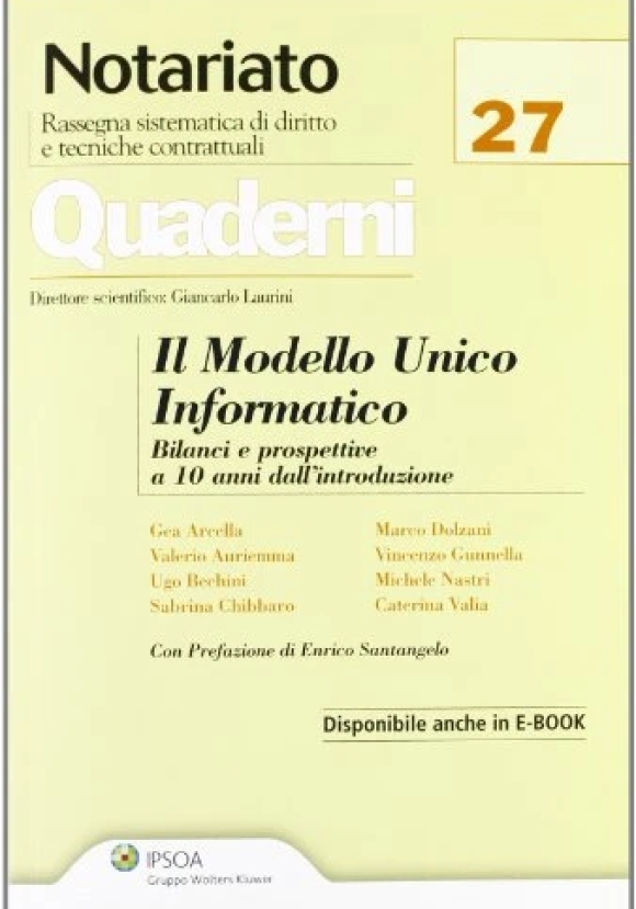 Modello Unico Informatico (il)