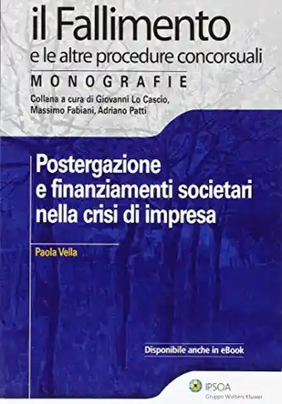 Postergazione E Finanziamenti