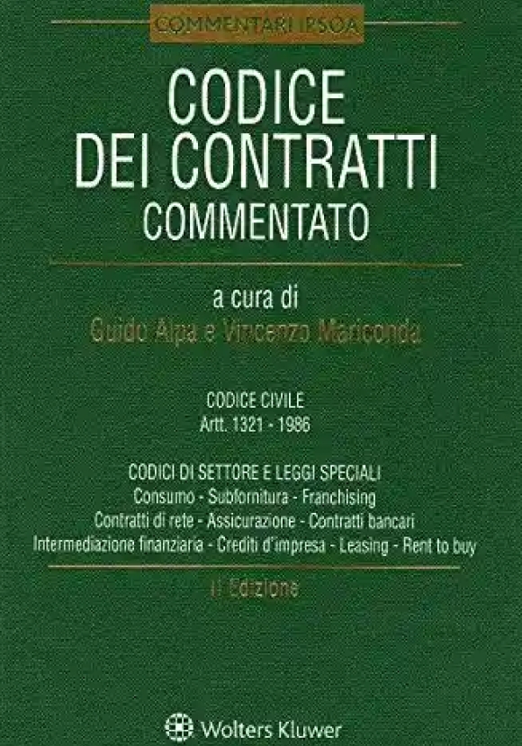 Codice Dei Contratti Commentat