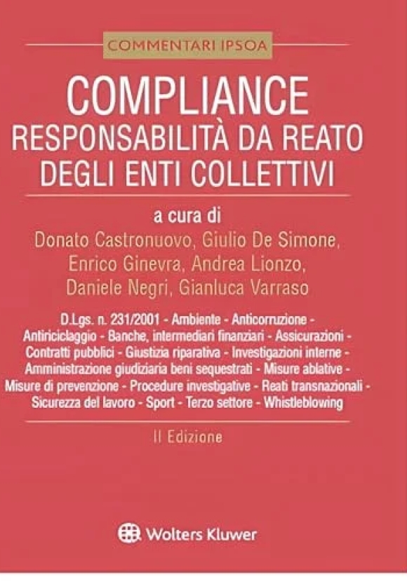 Compliance Responsabilita' Da Reato Degli Enti Collettivi 2ed