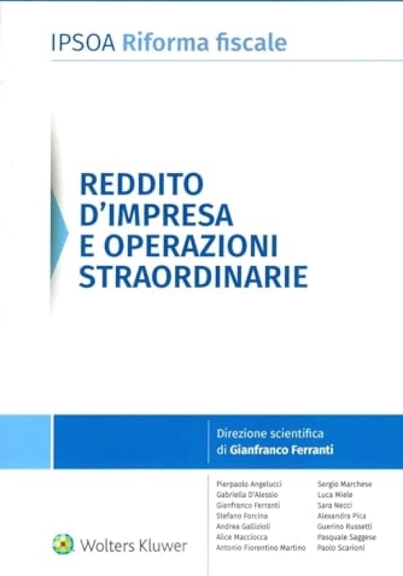 Reddito D'impresa E Operazioni