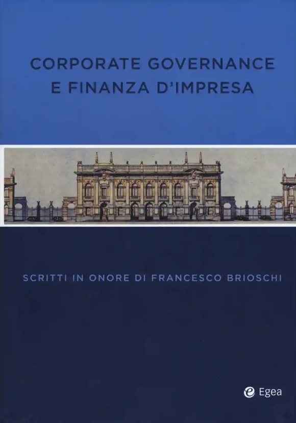 Corporate Governance Finanza I