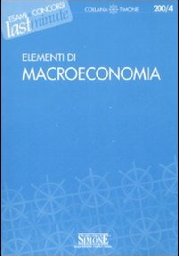 200/4  Elementi Di Macroeconomia