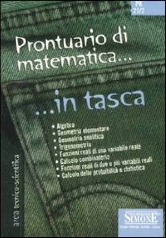 Pk21/2  Prontuario Di Matematica... In Tasca - Nozioni Essenziali