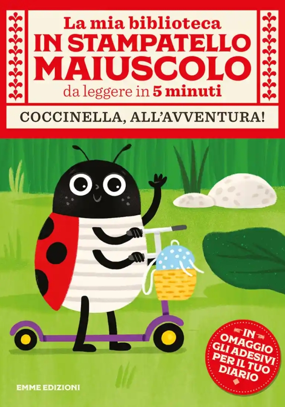 Coccinella, All'avventura! Con Adesivi. Ediz. Illustrata